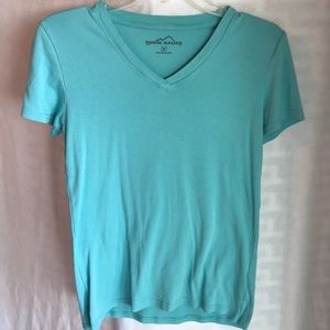 Aqua Blue Eddie Bauer T Shirt